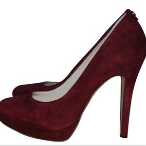 Michael Kors York Suede Pumps